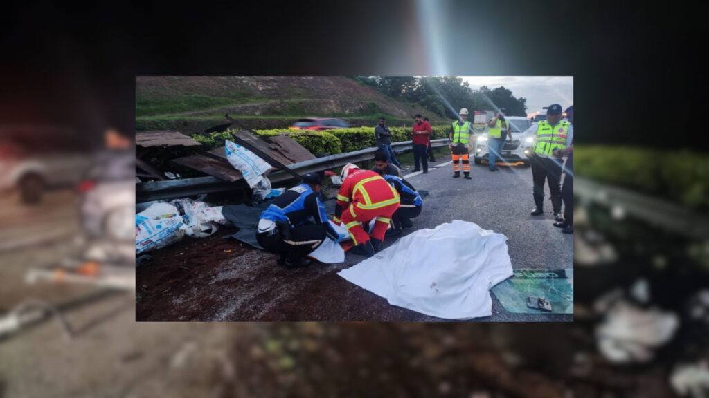 2 maut, 6 cedera kemalangan di lebuh raya PLUS