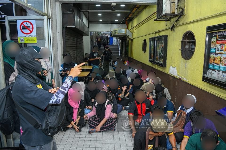 143 Warga Asing Ditahan dalam Serbuan Imigresen di Jalan TAR