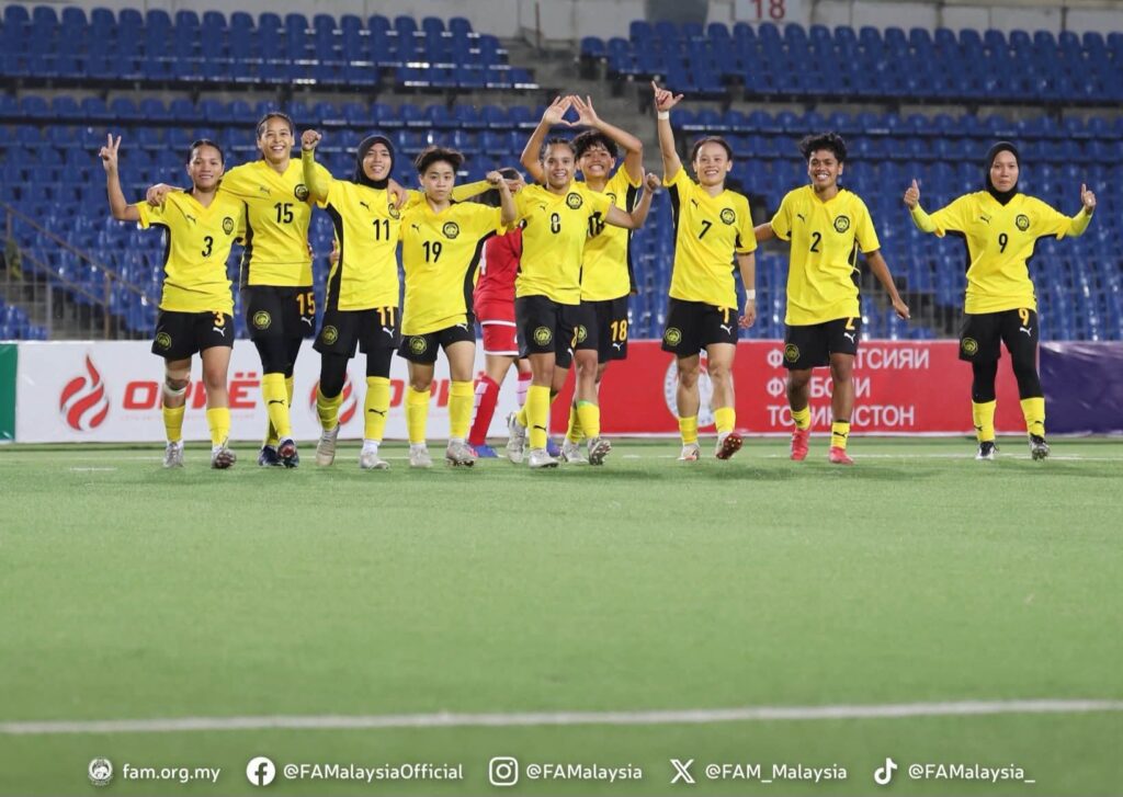 Kelayakan Piala Asia Wanita 2026: Malaysia Tundukkan Palestin 1-0