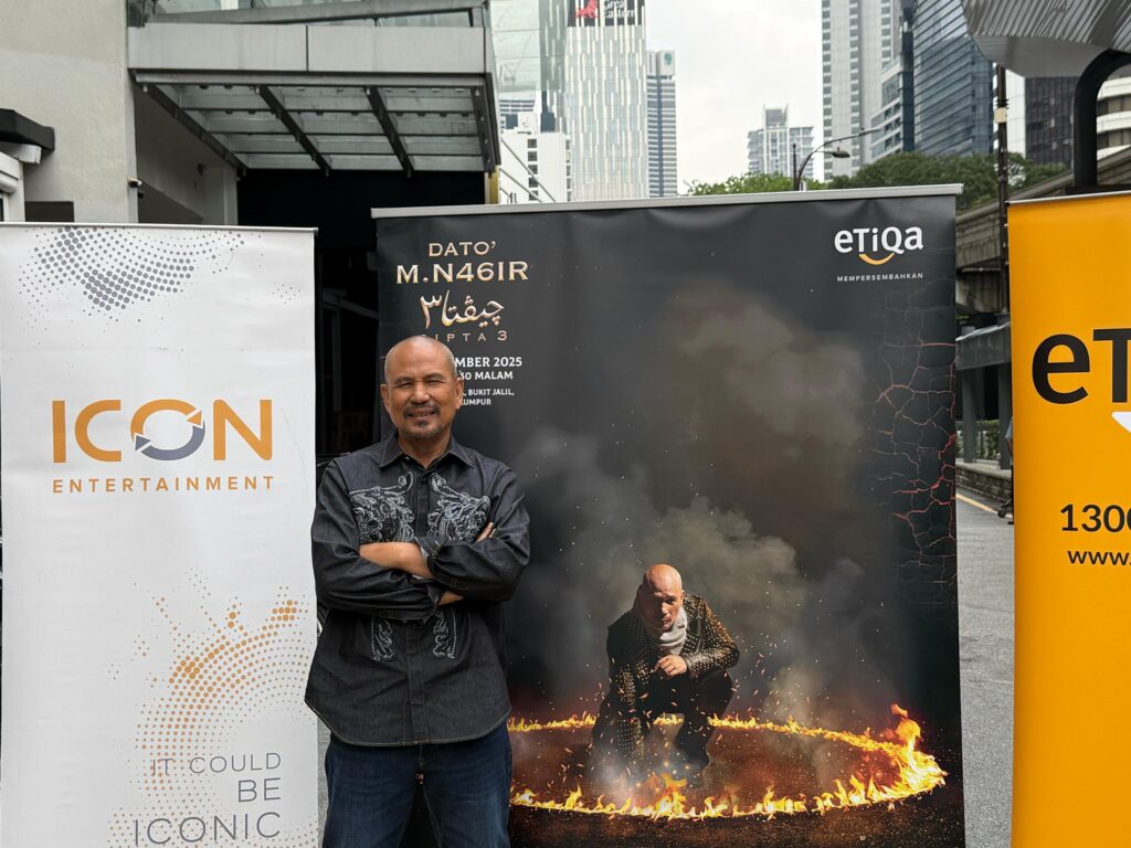 Cipta 3 M. Nasir bawa Tema Rock di Axiata Arena