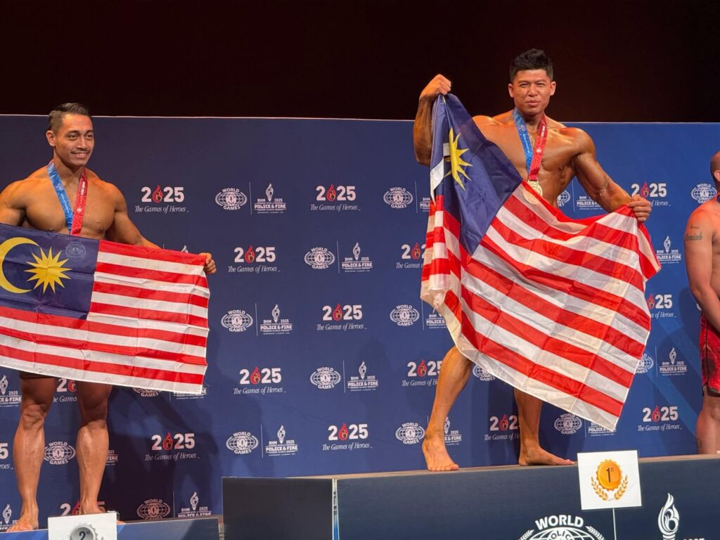 JBPM Genggam Tiga Emas di Temasya World Police and Fire Games 2025