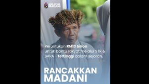 STR dan SARA: Bantuan Tunai Terbesar Negara RM13 Bilion Untuk B40, M40