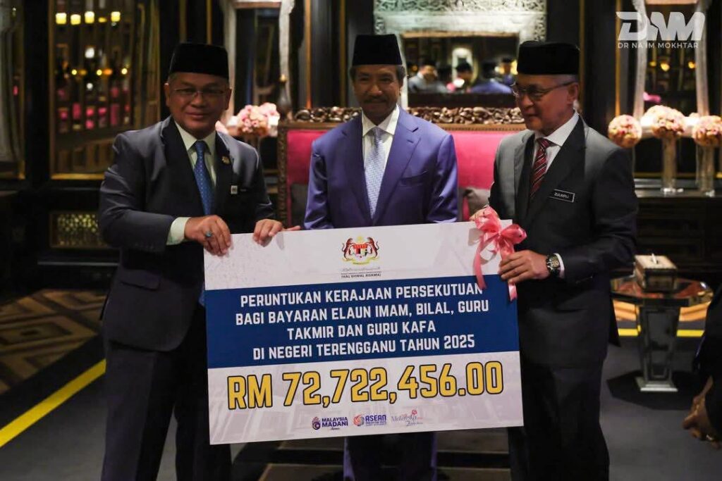 RM80.7 Juta Sumbangan Kerajaan Persekutuan Kepada Terengganu