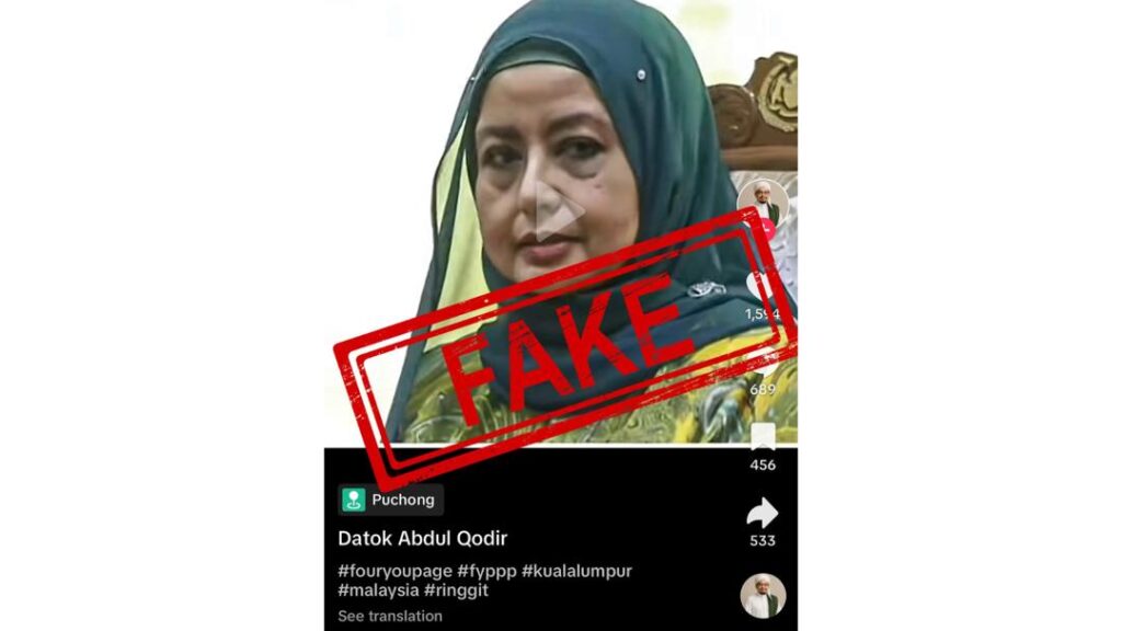 Akaun Palsu Guna Suara AI Raja Permaisuri Agong Dikesan