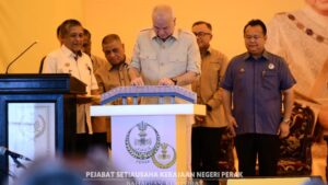 Sultan Perak Berkenan Rasmi Jambatan Sultan Muzzaffar Shah