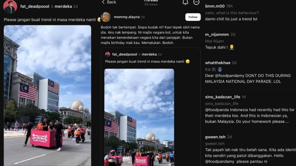 Rakyat Malaysia, jangan buat trend ‘Pacu Jalur’ sempena Hari Kebangsaan ini