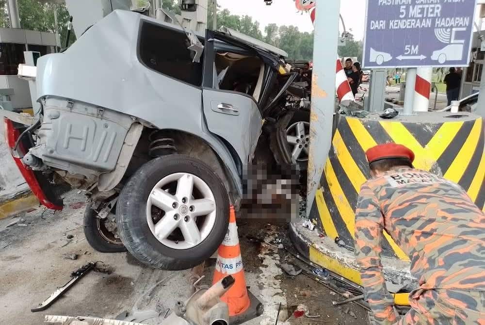 Polis Tahan Pemandu Lori Terkait Kes Kemalangan Plaza Tol Bukit Kajang