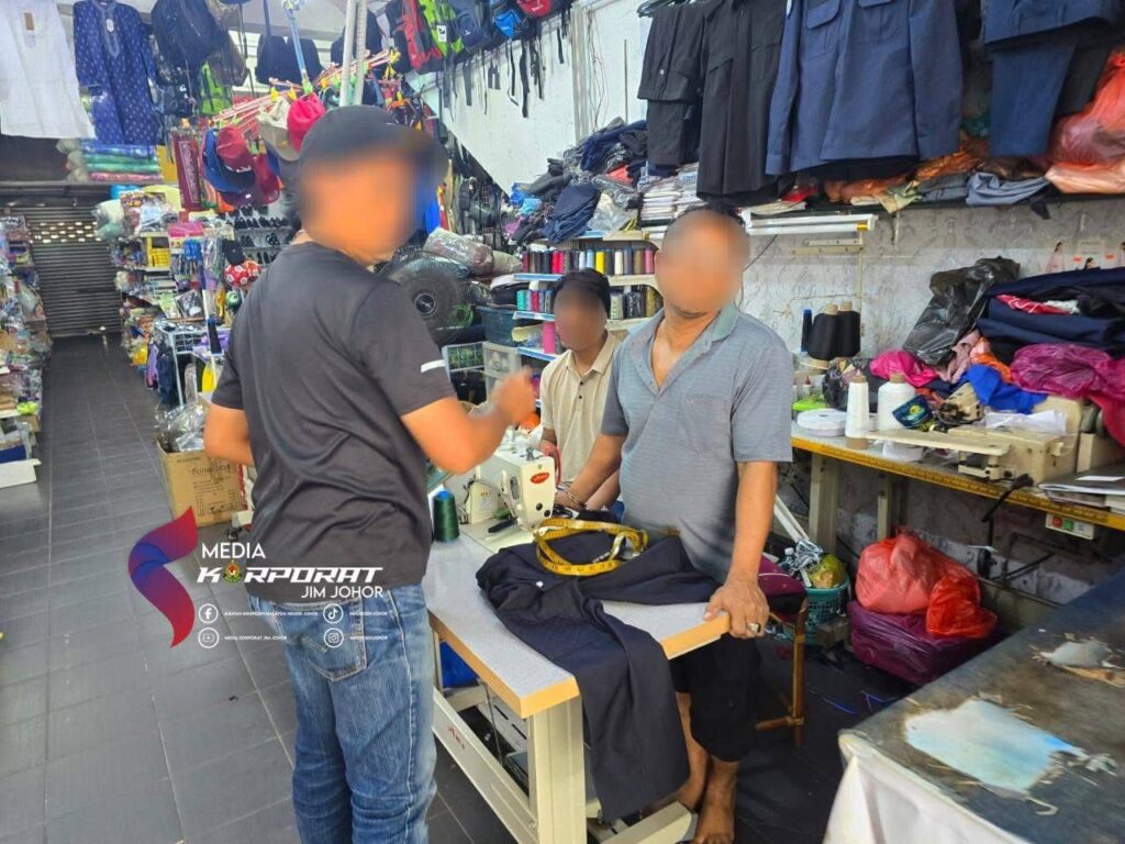 Imigresen Johor Tahan 94 PATI, Dua Warga Tempatan