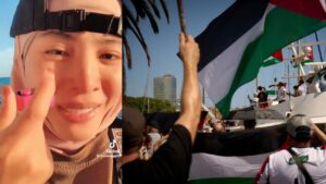 Ardell Aryana Kongsi Pengalaman Catu Air, Tidur Bergilir Dalam Misi Flotilla ke Gaza