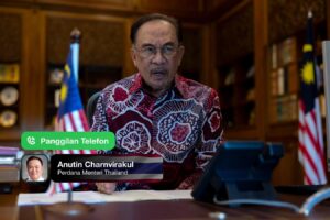 Anwar Jemput PM Thailand Anutin Lawat Malaysia