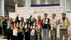 9 aktivis misi Freedom Flotilla selamat tiba di tanah air