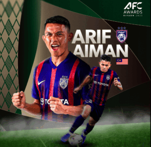 Arif Aiman ke Riyadh, Hadiri Anugerah AFC
