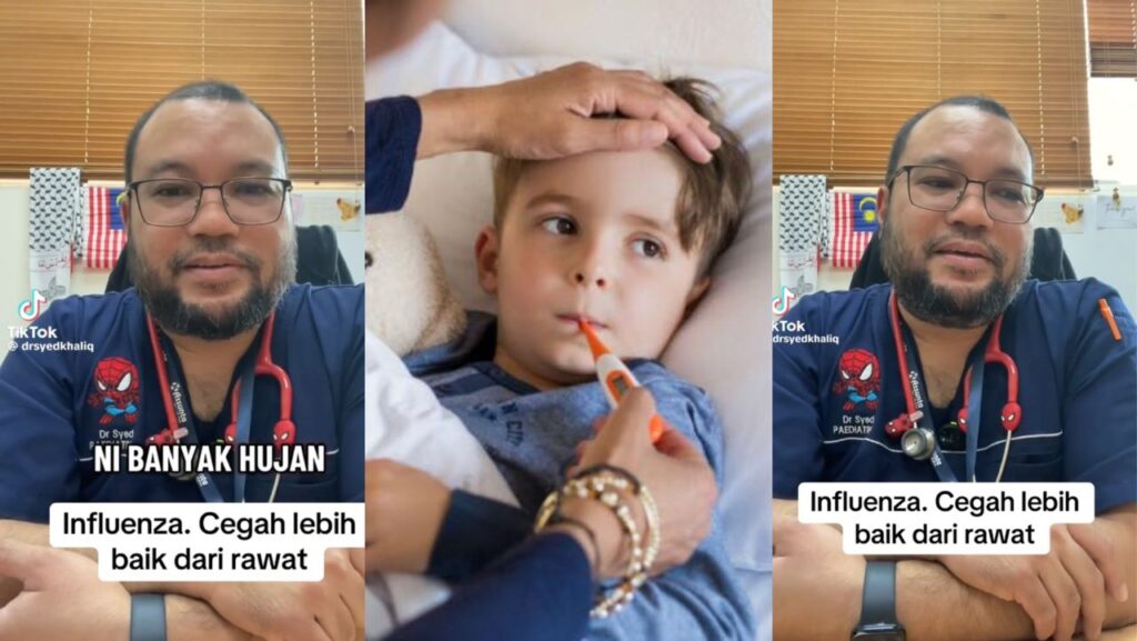 Influenza berleluasa: Jangan panik, tidak semua kena masuk wad