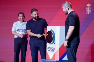 Tunku Mahkota Ismail Rasmi Majlis Pecah Tanah Johor Khabib Gym