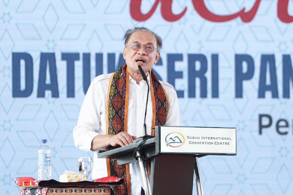 Kerajaan Madani Komited Laksana 40 Peratus Hasil Sabah – Anwar