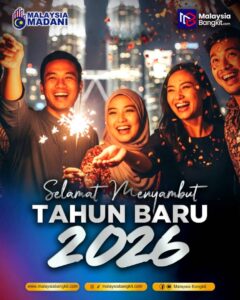 Malaysia Bangkit ucap selamat tahun baharu buat semua