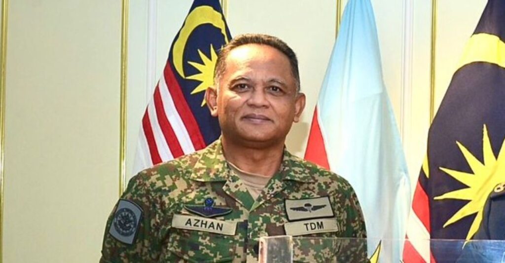 Azhan Md Othman Dilantik Panglima Tentera Darat Ke-31