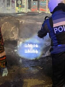 Dua Rentung, Kereta Terbakar Di Plaza Tol Jitra