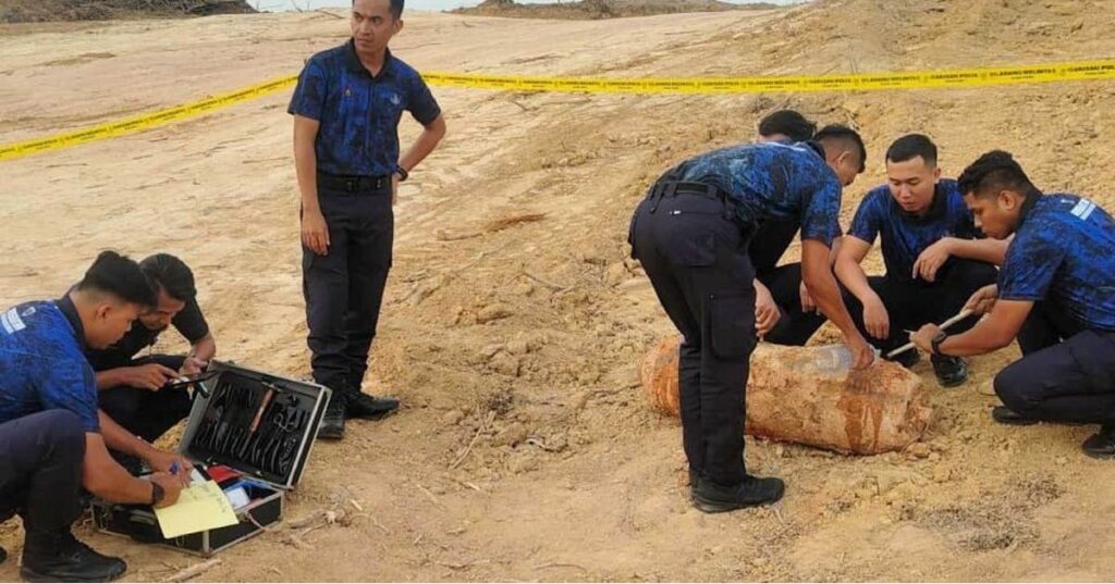 Bom Udara Era Perang Dunia Kedua Ditemui Masih Aktif Di Jasin