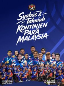 Anwar Ucap Tahniah, Atlet Para Negara Raih 64 Emas Di Sukan Para ASEAN 2025