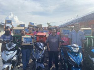 Saifuddin Nasution Santuni Rider Grab dan Panda, Program Kotak MADANI