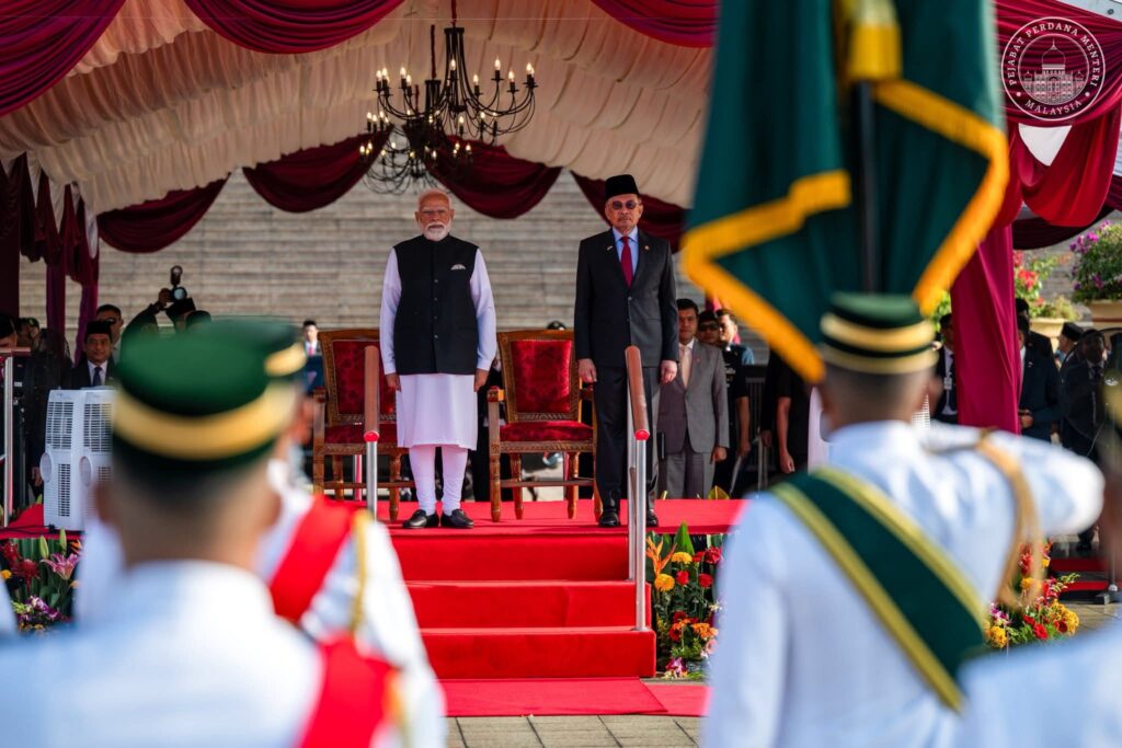 Anwar Terima Kunjungan Narendra Modi Di Putrajaya