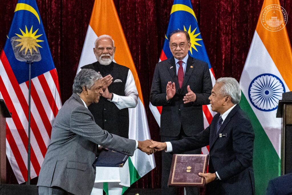Malaysia–India Perkukuh Kerjasama Strategik Melalui 11 MOU