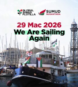 Global Sumud Flotilla Rancang Berlepas ke Gaza 29 Mac Depan