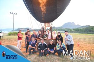 Belon udara panas jadi tarikan utama Pesta Angin Timur Perlis 2026