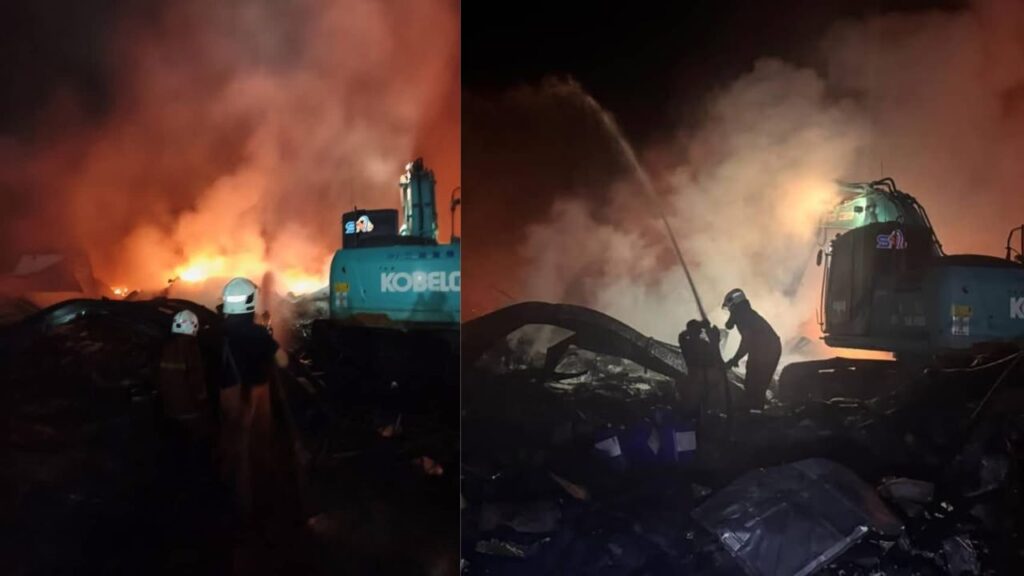 Tiga lagi sekolah diarah tutup insiden kebakaran kilang di Kulai