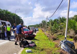 Dua Maut, Empat Cedera Dalam Nahas Dua Kereta Di Kota Tinggi