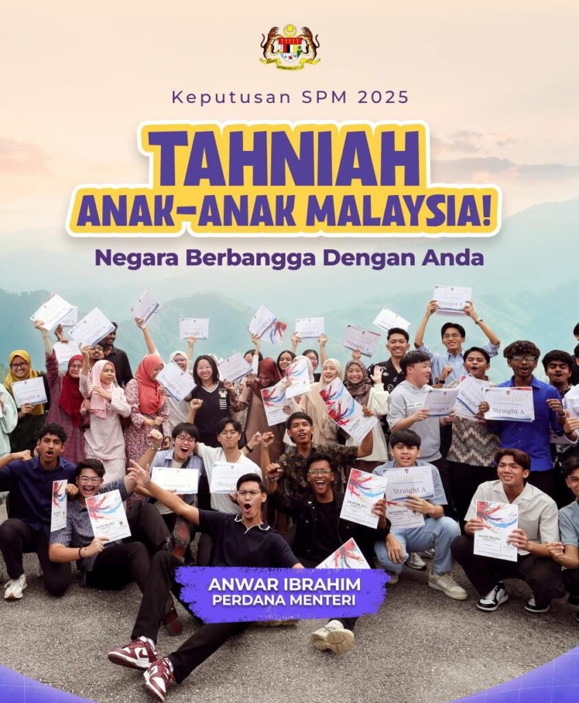 Anwar Ucap Tahniah Kepada Pelajar SPM 2025