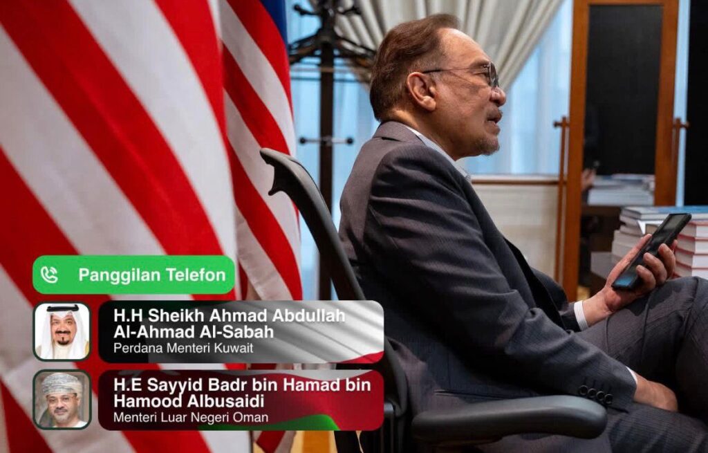 Malaysia, Kuwait dan Oman bincang konflik terkini rantau Timur Tengah