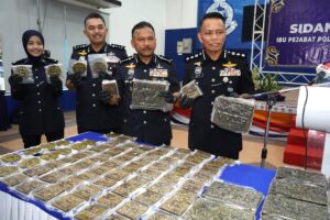 JSJN Kelantan Tumpas Sindiket Edar Ganja Bernilai RM120,000