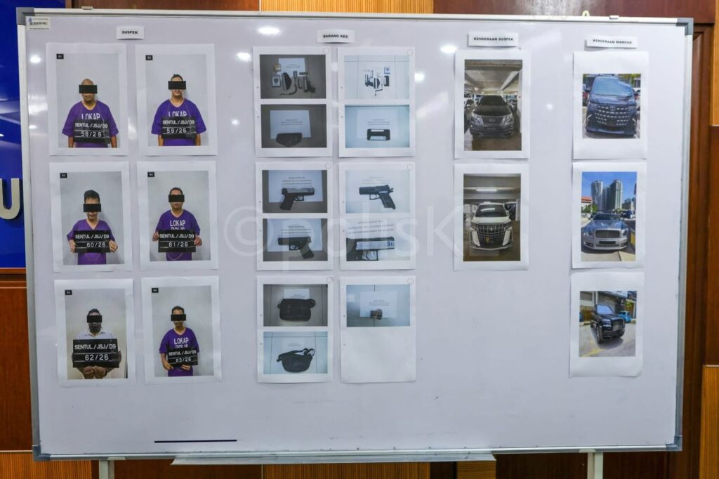 Enam Lelaki Ditahan Kes Samun Bersenjata Menyamar Polis Di Kepong