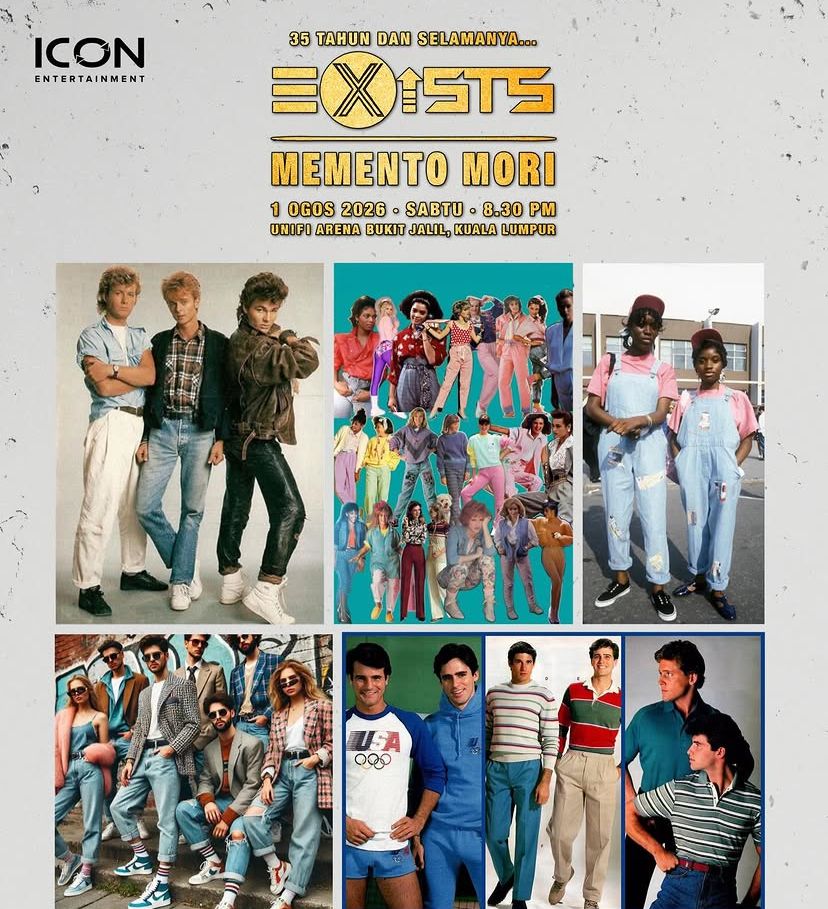 Neon, fluffy & oversized, Exists hidupkan semula era 80an