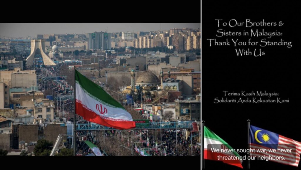 Iran ucap terima kasih Malaysia, hargai sokongan teguh negara