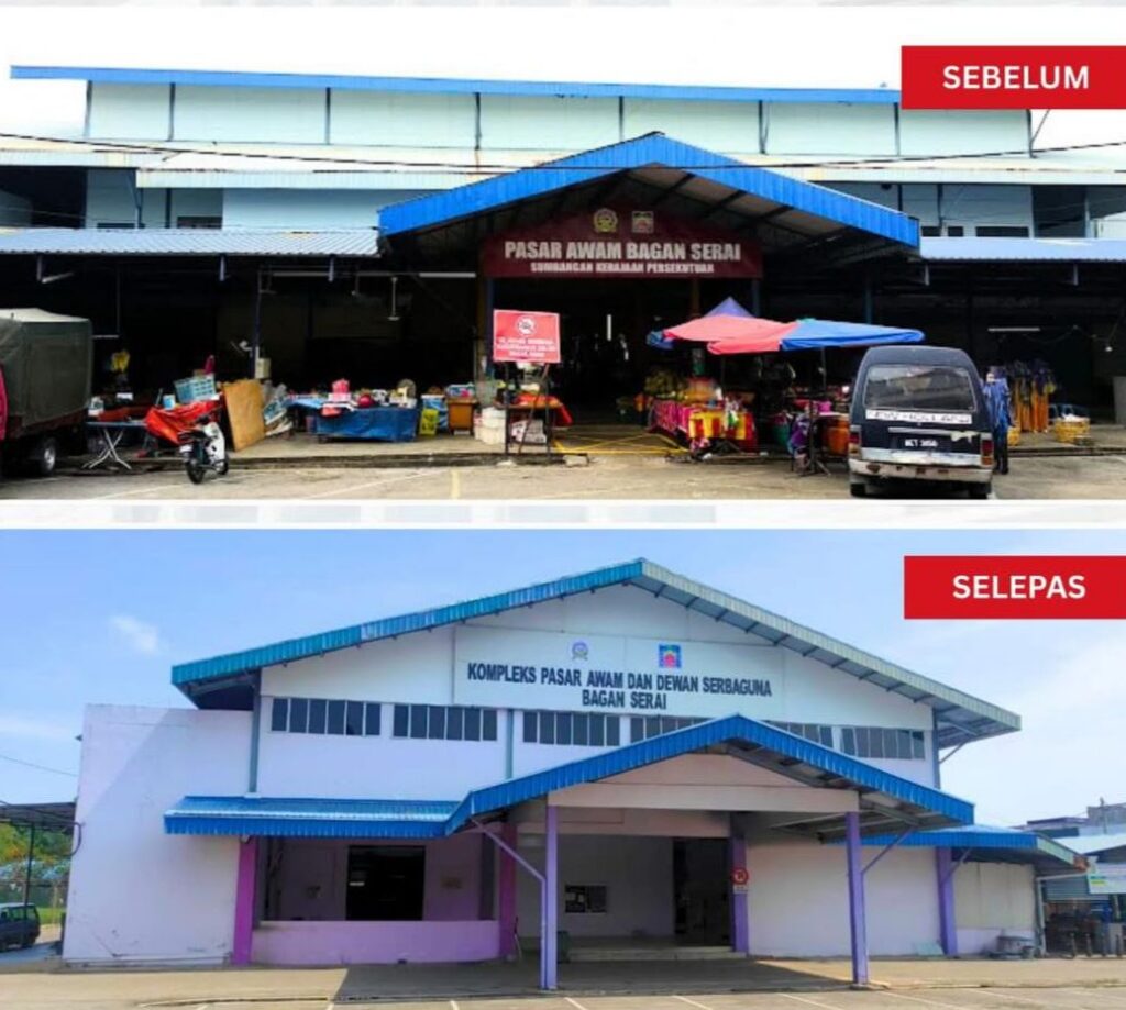 KPKT Naik Taraf Pasar Bagan Serai