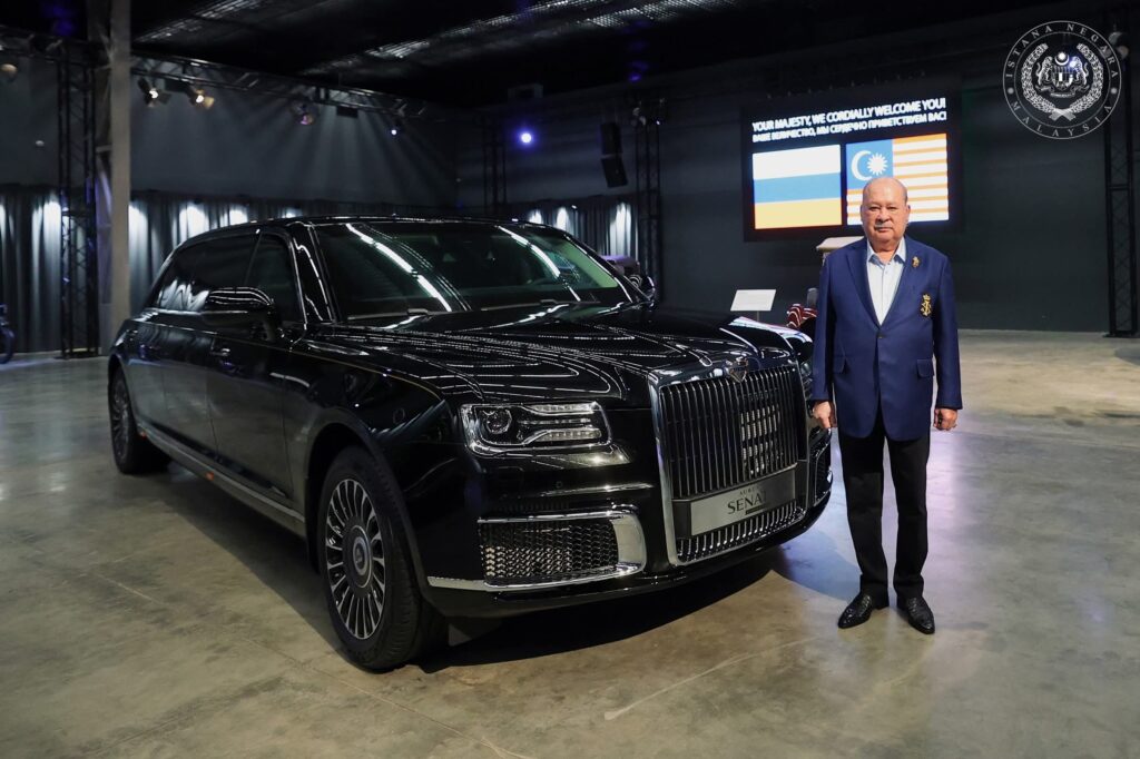 Pemilikan Aurus Senat Oleh Sultan Ibrahim Lambang Hubungan Diplomatik Erat Malaysia-Rusia