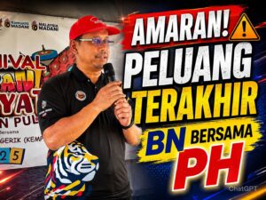 PH Tawar Peluang Terakhir Kepada BN, Sedia Tanding Semua Jika Tiada Kerjasama