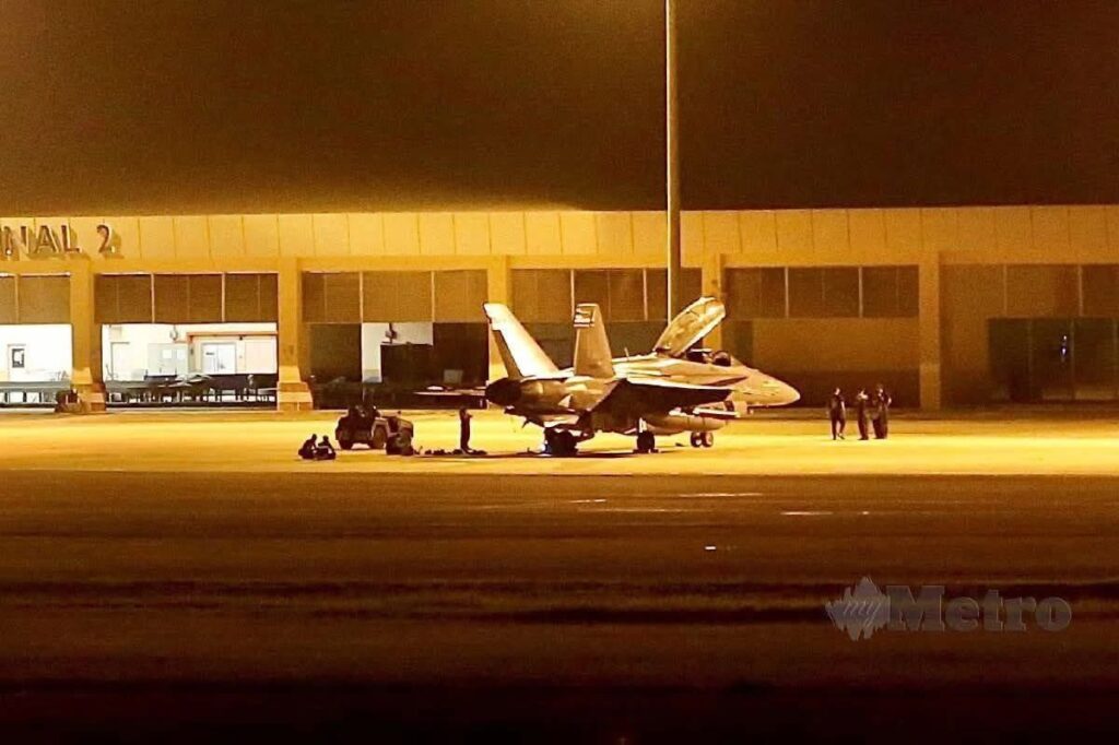 Jet Pejuang TUDM Lakukan Pendaratan Cemas Akibat Masalah Enjin