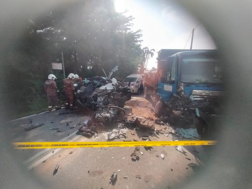 Enam Sekeluarga Termasuk Bayi Maut Dalam Kemalangan Di Sungai Petani